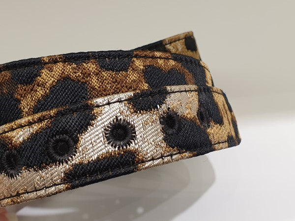 Dolce & Gabbana Bicolor Devotion Leopard Belt 34-Belt-Dolce & Gabbana-The Closet Egypt