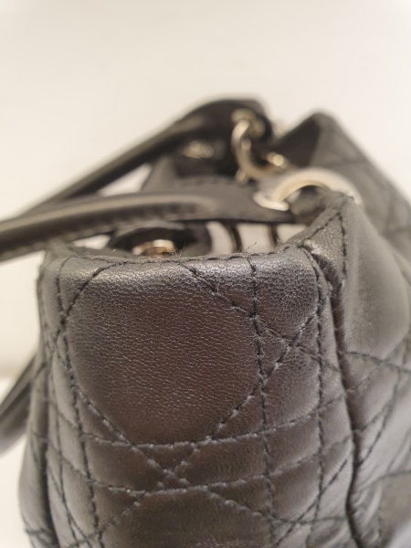 Christian Dior Black Soft Lady Dior Tote Bag-handbag-Christian Dior-The Closet Egypt