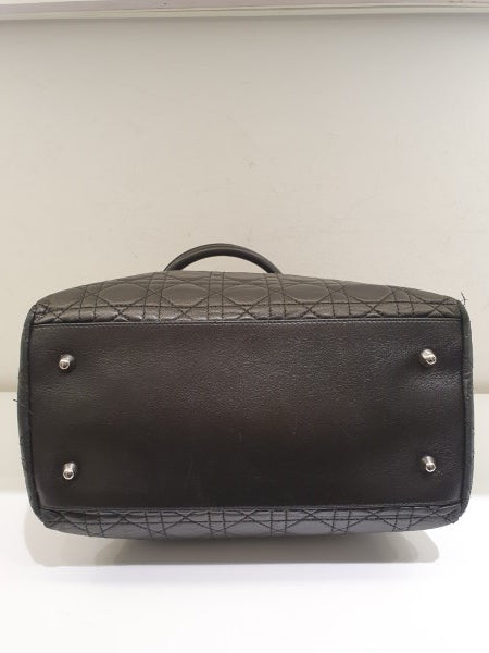 Christian Dior Black Soft Lady Dior Tote Bag-handbag-Christian Dior-The Closet Egypt