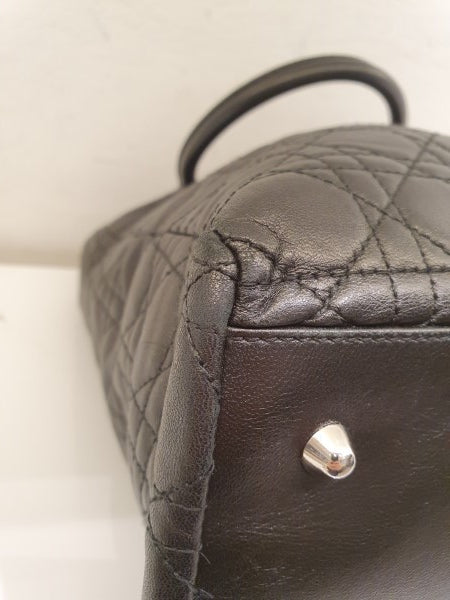 Christian Dior Black Soft Lady Dior Tote Bag-handbag-Christian Dior-The Closet Egypt