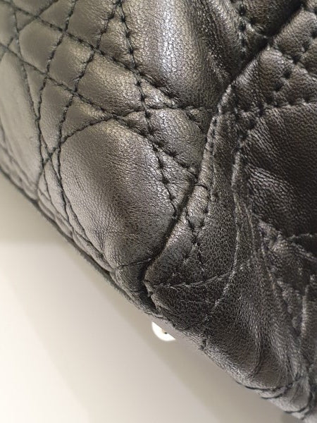 Christian Dior Black Soft Lady Dior Tote Bag-handbag-Christian Dior-The Closet Egypt