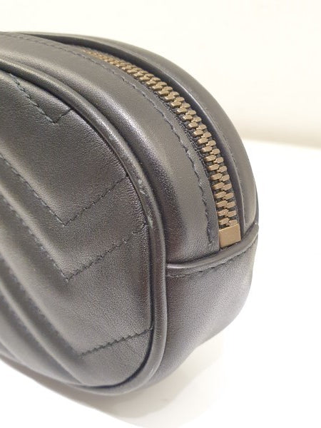 Gucci Black GG Marmont Belt Bag-Belt Bag-Gucci-The Closet Egypt
