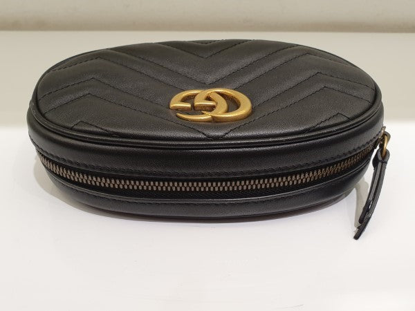 Gucci Black GG Marmont Belt Bag-Belt Bag-Gucci-The Closet Egypt