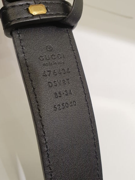 Gucci Black GG Marmont Belt Bag-Belt Bag-Gucci-The Closet Egypt