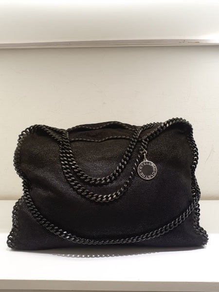 Stella Mccartney Black Falabella Medium Bag-handbag-Stella Mccartney-The Closet Egypt
