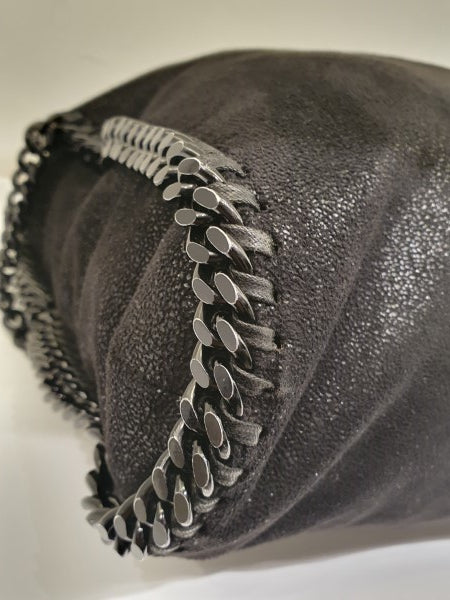 Stella Mccartney Black Falabella Medium Bag-handbag-Stella Mccartney-The Closet Egypt