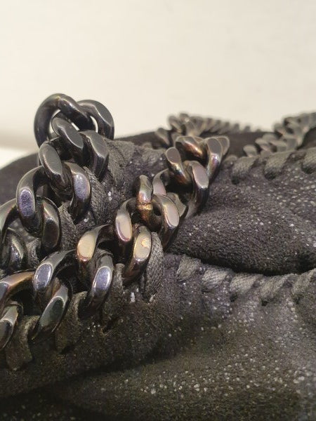 Stella Mccartney Black Falabella Medium Bag-handbag-Stella Mccartney-The Closet Egypt