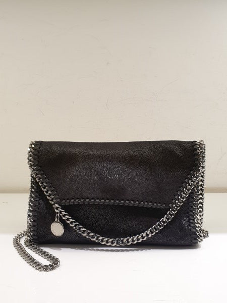 Stella Mccartney Black Falabella Crossbody Bag-handbag-Stella Mccartney-The Closet Egypt
