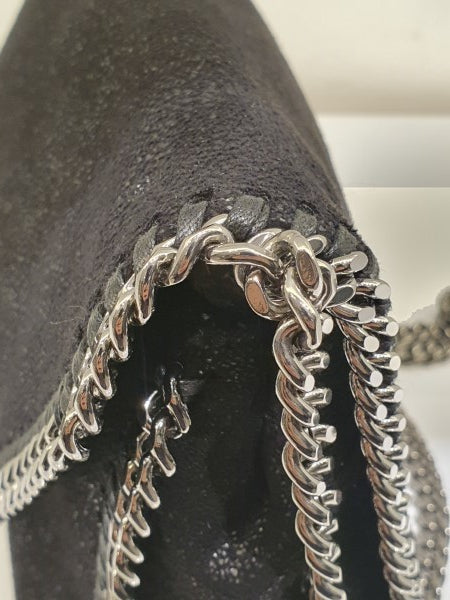 Stella Mccartney Black Falabella Crossbody Bag-handbag-Stella Mccartney-The Closet Egypt