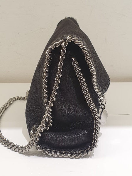Stella Mccartney Black Falabella Crossbody Bag-handbag-Stella Mccartney-The Closet Egypt