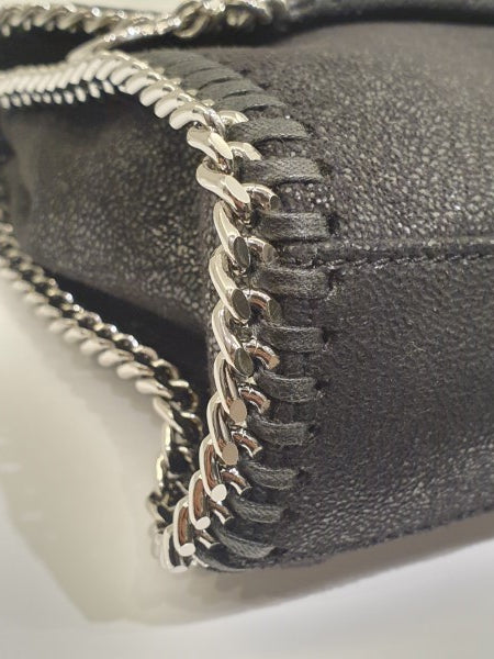 Stella Mccartney Black Falabella Crossbody Bag-handbag-Stella Mccartney-The Closet Egypt