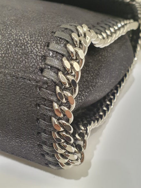 Stella Mccartney Black Falabella Crossbody Bag-handbag-Stella Mccartney-The Closet Egypt