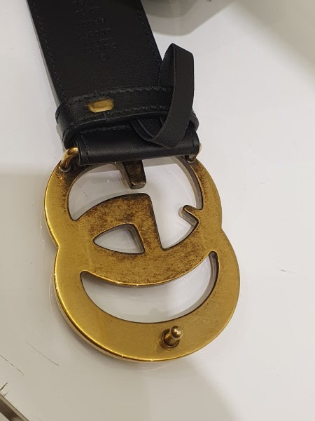 Gucci Black GG Belt 32-Belt-Gucci-The Closet Egypt