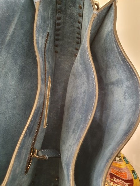 Valentino Blue Rockstud Bag-handbag-Valentino-The Closet Egypt