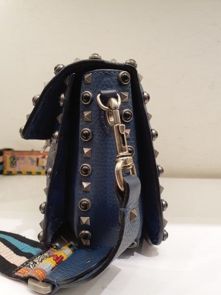 Valentino Blue Rockstud Bag-handbag-Valentino-The Closet Egypt