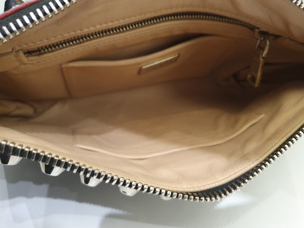 Prada Black Studded Clutch-Clutch-Prada-The Closet Egypt