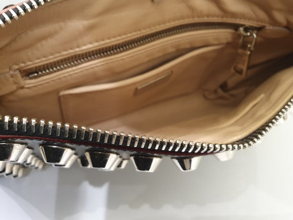 Prada Black Studded Clutch-Clutch-Prada-The Closet Egypt