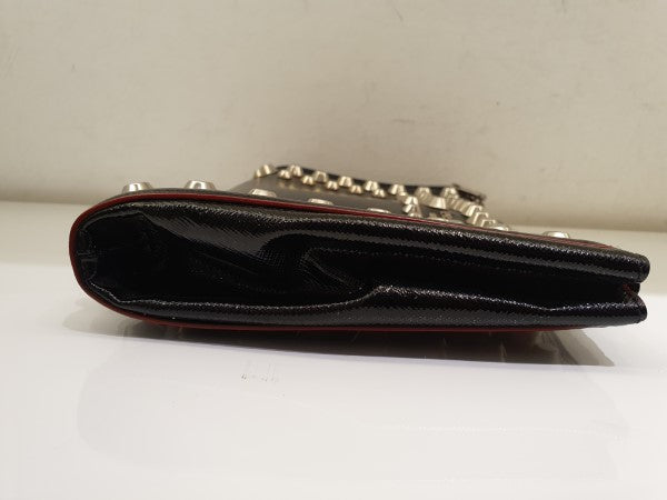 Prada Black Studded Clutch-Clutch-Prada-The Closet Egypt