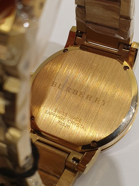 Burberry Gold Watch-Watch-Burberry-The Closet Egypt