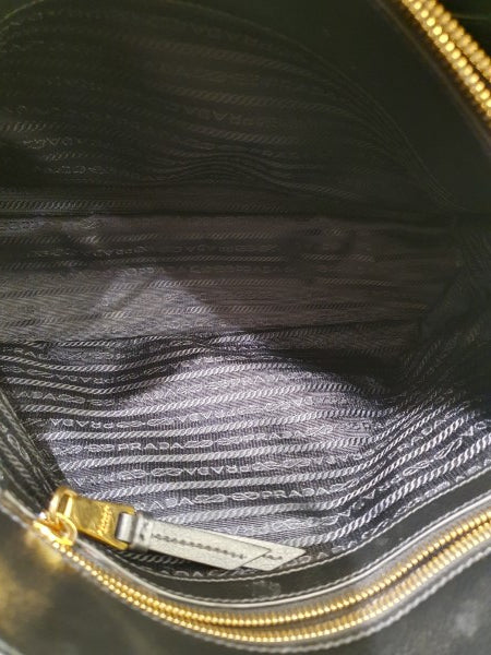 Prada Black Milano Small Tote Bag-handbag-Prada-The Closet Egypt