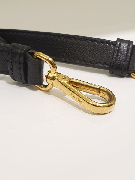 Prada Black Milano Small Tote Bag-handbag-Prada-The Closet Egypt