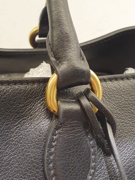 Prada Black Milano Small Tote Bag-handbag-Prada-The Closet Egypt