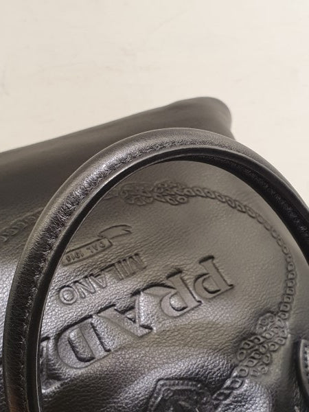 Prada Black Milano Small Tote Bag-handbag-Prada-The Closet Egypt