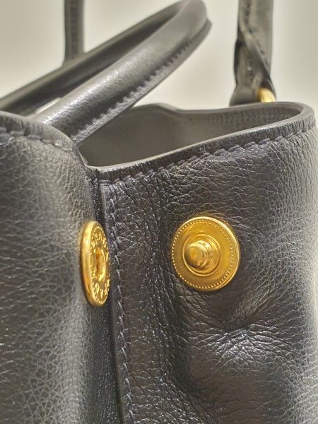 Prada Black Milano Small Tote Bag-handbag-Prada-The Closet Egypt