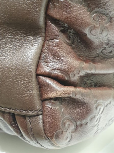 Gucci Brown GG D Ring Hobo Tote Bag-handbag-Gucci-The Closet Egypt