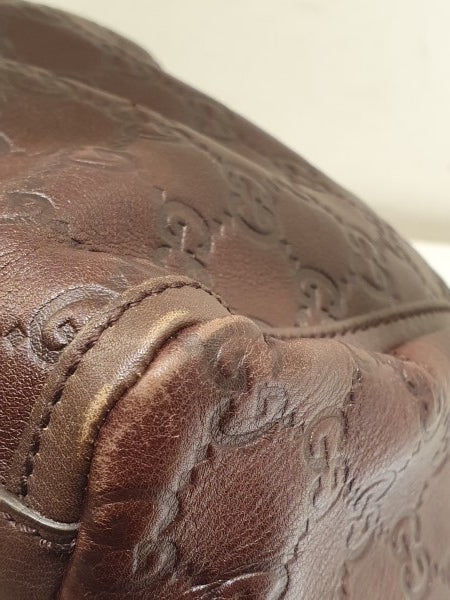 Gucci Brown GG D Ring Hobo Tote Bag-handbag-Gucci-The Closet Egypt