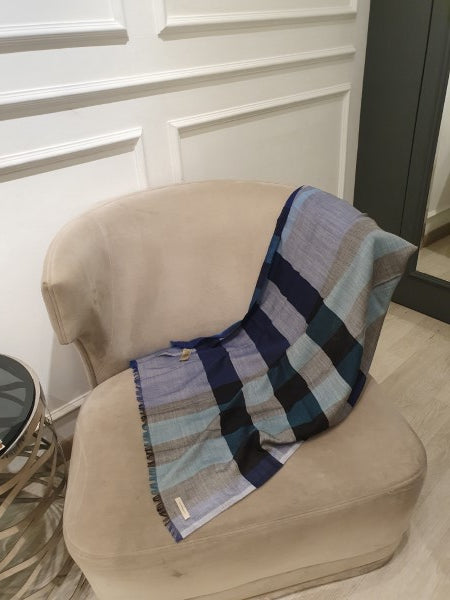 Burberry Multicolor Haymarket Scarf-Scarf-Burberry-The Closet Egypt