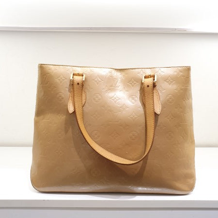 Louis Vuitton Beige Monogram Vernis Houston Bag-handbag-Louis Vuitton-The Closet Egypt