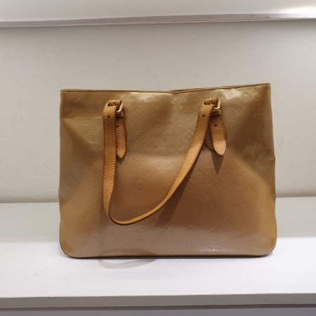 Louis Vuitton Beige Monogram Vernis Houston Bag-handbag-Louis Vuitton-The Closet Egypt