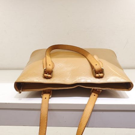 Louis Vuitton Beige Monogram Vernis Houston Bag-handbag-Louis Vuitton-The Closet Egypt