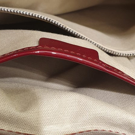 Burberry Red Nova Check Heart Gracie Diaper Tote Bag-handbag-Burberry-The Closet Egypt