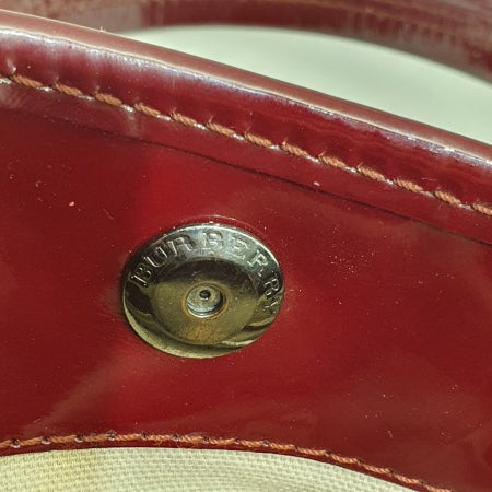 Burberry Red Nova Check Heart Gracie Diaper Tote Bag-handbag-Burberry-The Closet Egypt
