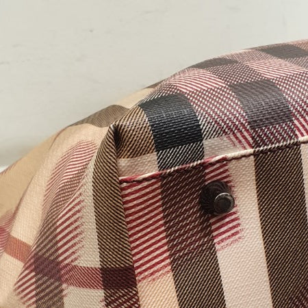 Burberry Red Nova Check Heart Gracie Diaper Tote Bag-handbag-Burberry-The Closet Egypt