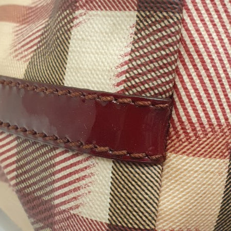 Burberry Red Nova Check Heart Gracie Diaper Tote Bag-handbag-Burberry-The Closet Egypt