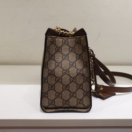 Gucci Bicolor GG Supreme Padlock Shoulder Bag-handbag-Gucci-The Closet Egypt