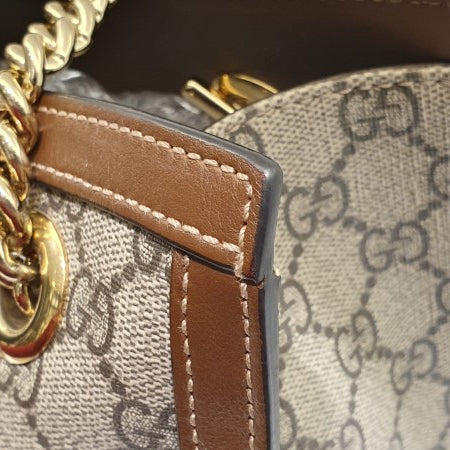 Gucci Bicolor GG Supreme Padlock Shoulder Bag-handbag-Gucci-The Closet Egypt