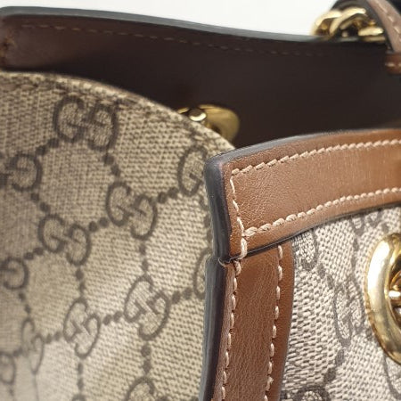 Gucci Bicolor GG Supreme Padlock Shoulder Bag-handbag-Gucci-The Closet Egypt