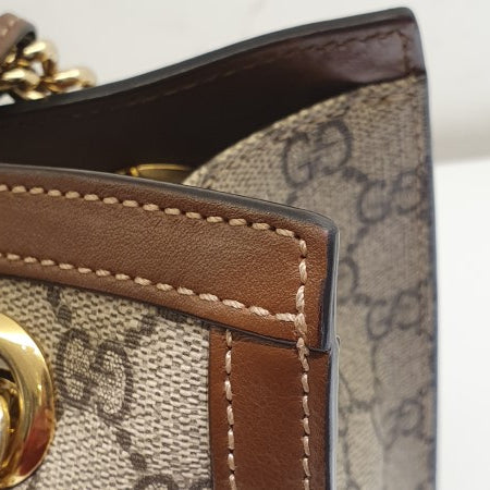 Gucci Bicolor GG Supreme Padlock Shoulder Bag-handbag-Gucci-The Closet Egypt