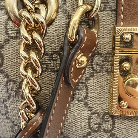 Gucci Bicolor GG Supreme Padlock Shoulder Bag-handbag-Gucci-The Closet Egypt