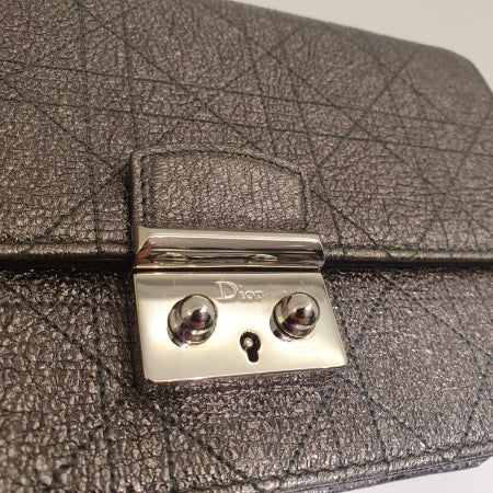 Christian Dior Metallic Grey Miss Dior WOC-Wallet Chain-Christian Dior-The Closet Egypt