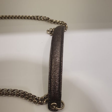 Christian Dior Metallic Grey Miss Dior WOC-Wallet Chain-Christian Dior-The Closet Egypt