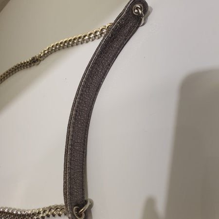 Christian Dior Metallic Grey Miss Dior WOC-Wallet Chain-Christian Dior-The Closet Egypt