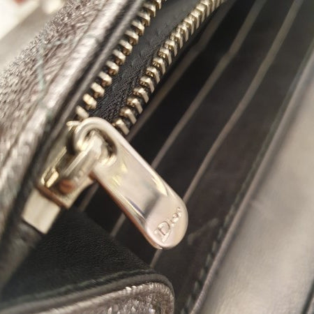 Christian Dior Metallic Grey Miss Dior WOC-Wallet Chain-Christian Dior-The Closet Egypt