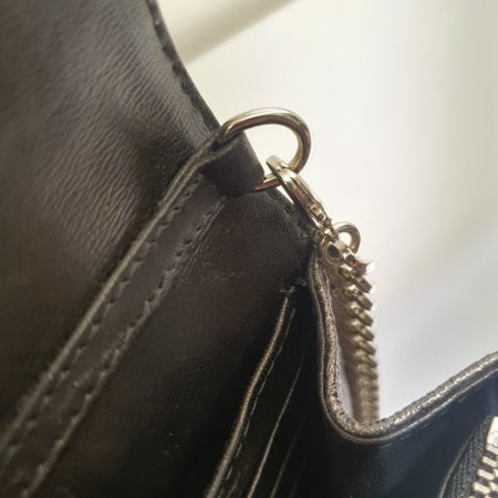 Christian Dior Metallic Grey Miss Dior WOC-Wallet Chain-Christian Dior-The Closet Egypt