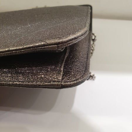 Christian Dior Metallic Grey Miss Dior WOC-Wallet Chain-Christian Dior-The Closet Egypt