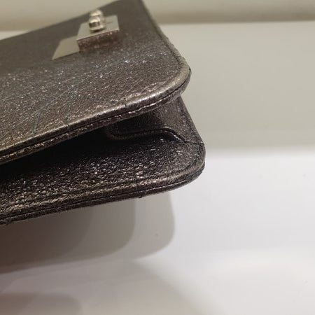 Christian Dior Metallic Grey Miss Dior WOC-Wallet Chain-Christian Dior-The Closet Egypt